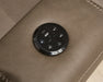 Max-Media Power Reclining Sectional Loveseat with Audio Console - Massey's Furniture Barn (Watertown, NY) 